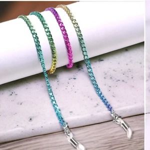 Ombre Chain-link Sunglass Chain - Multi